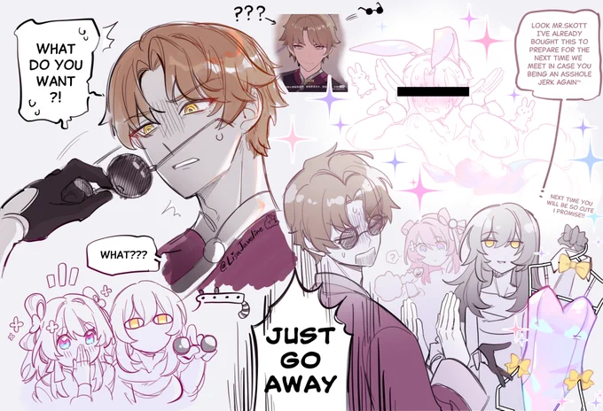 I really pity this clown of a man...
#HonkaiStarRail 