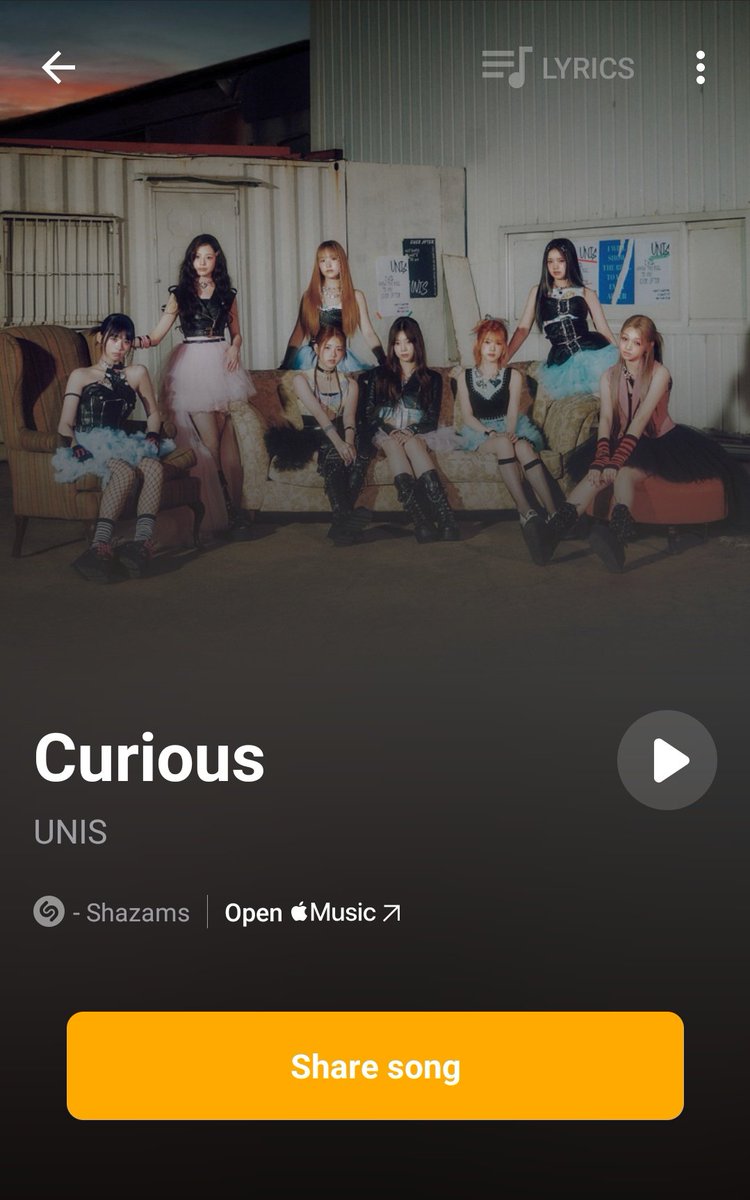 UNISonShazam's tweet photo. Don't forget to Shazam while you stream 🩷

UNIS CURIOUS OUT NOW
#CURIOUS_MV_OutNow
#CURIOUS #너만몰라
@UNIS_offcl #유니스 https://t.co/ltrva2j7ic
