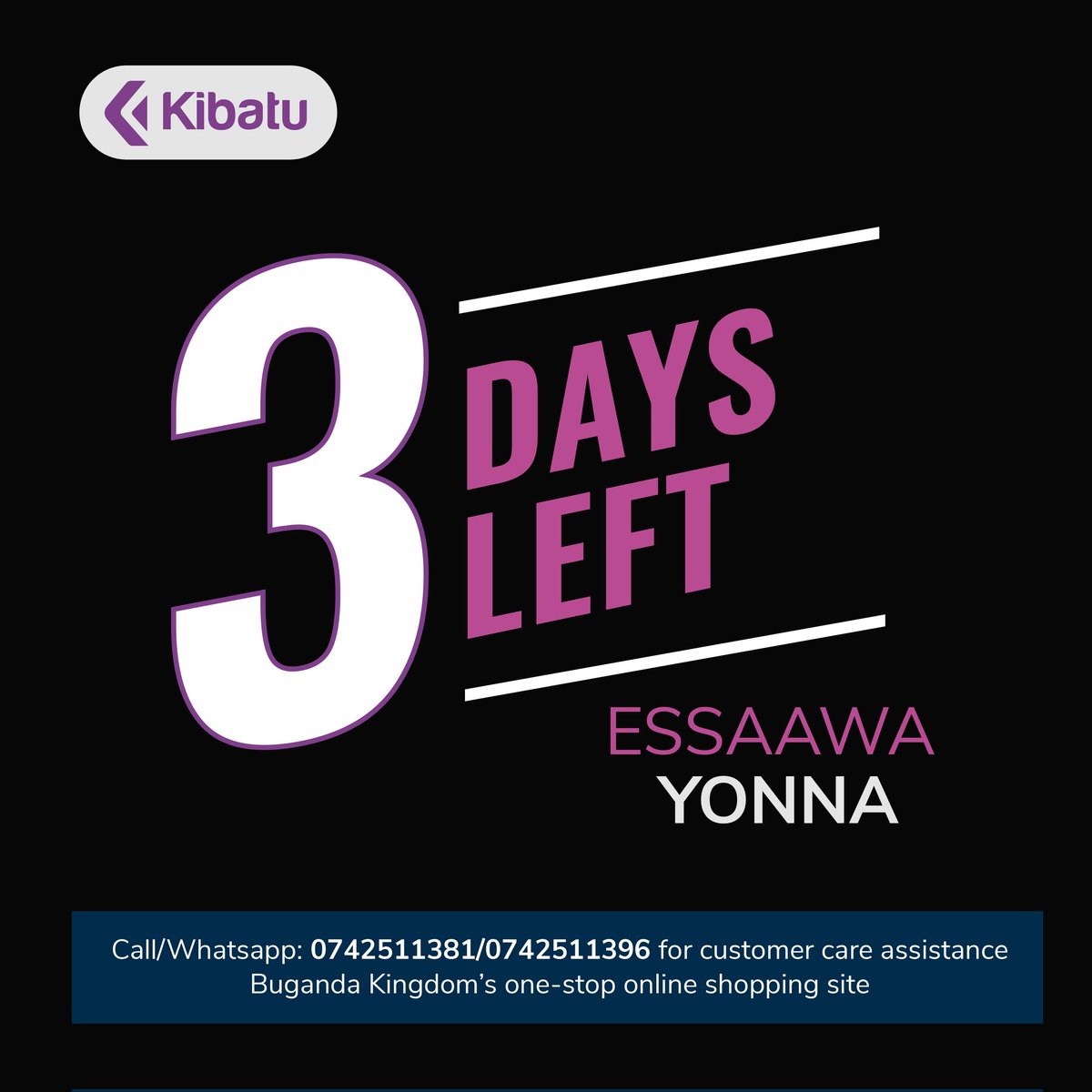 Tick tock🕤Get ready for a seamless online and wholesale shopping experience.#BeeyiNsaamuSamu #Kibatu