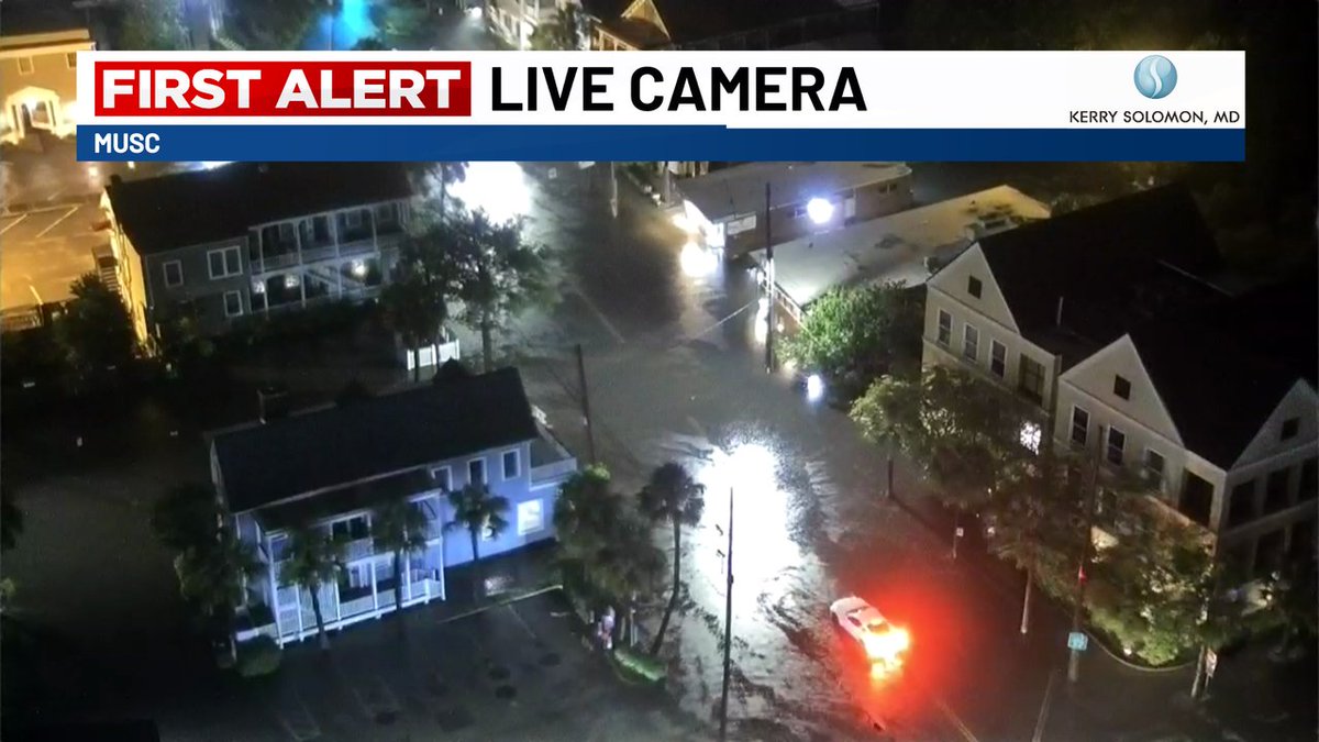 FIRST ALERT: Flooding in Downtown Charleston

Not a surprise but we're seeing significant amounts of standing water in parts of Downtown Charleston right now. This is a look at Calhoun Street near Rutledge Avenue.