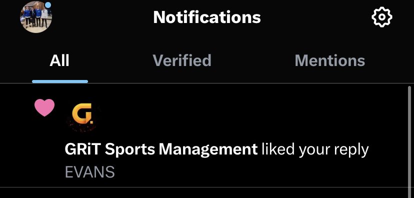Will Evans agency have just liked this #MTFC #Stags