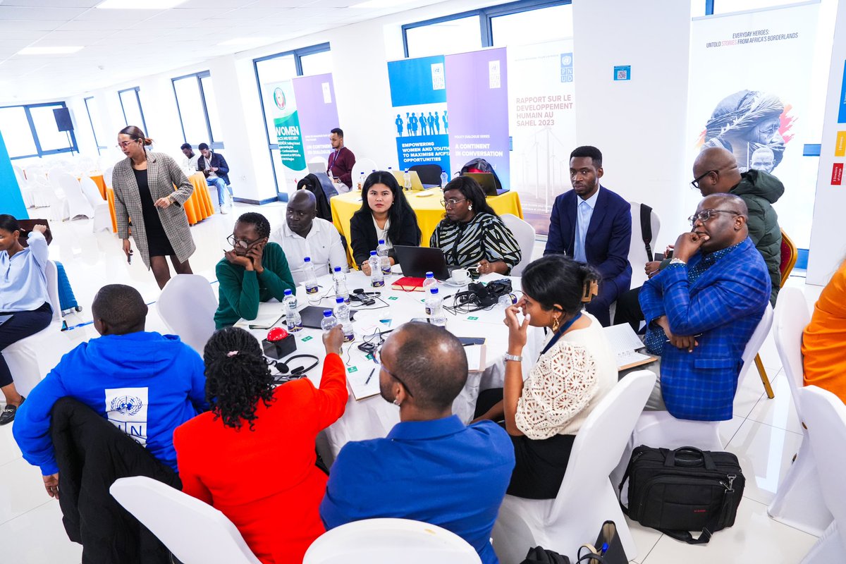 UNDPAfrica's tweet photo. A fun way of learning. Exciting game on diversifying partners & engagement strategies at our partnerships, advocacy & communications bootcamp in #AddisAbaba.
#MobilizeAfrica https://t.co/3uw9iBxPTO