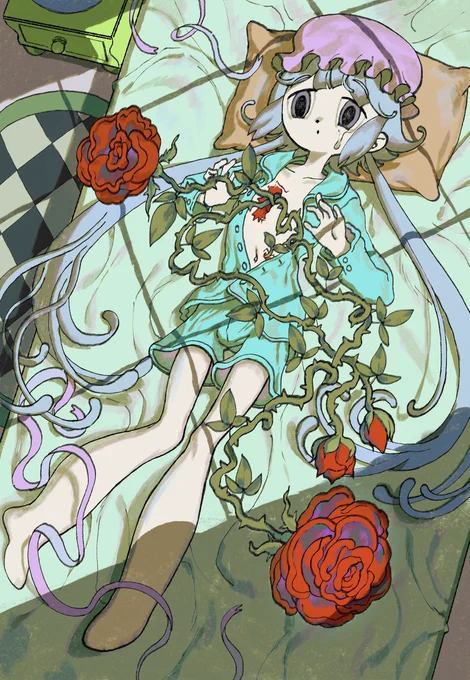 #私はこういう絵師です見た絵師全員参加虫好き 