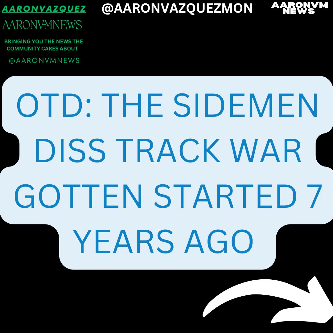 aaronvmnews's tweet image. OTD: @miniminter went back and forth with @Deji about who’s joining team 10 or sidemen then @KSI uploaded the now infamous video about him leaving the sidemen because of @Behzinga 7 years ago!!!!!
————————————————————————————————
#sidemen #diss #disstrack #ksimon