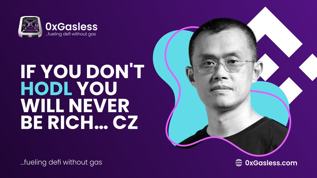 0xGasless's tweet image. This is relevant everyday. 😇

#AccountAbstraction #0xgasless