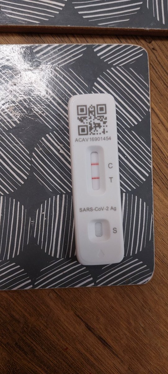 MauriceClark01's tweet photo. After 5 years of avoiding it, it's finally got me! https://t.co/qzd4mCh62a
