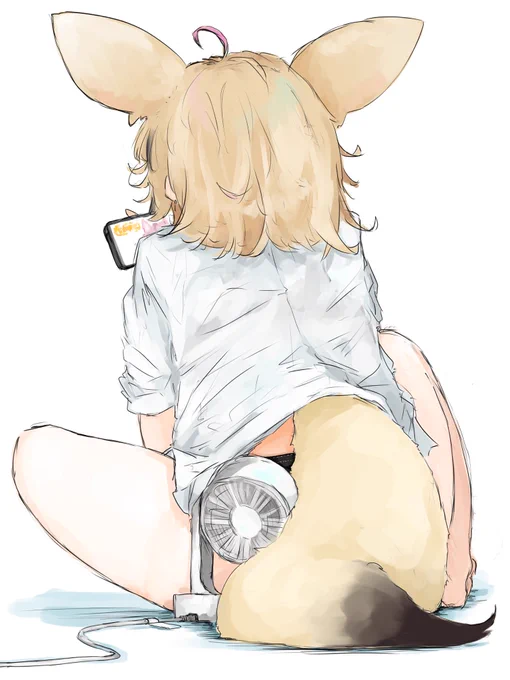 今回の夏コミ新刊は、ほんとに一枚も顔描いてないのでかなり異質な同人誌になってますが興味持っていただけたら嬉しいです!↓こんな感じのノリですので(このイラストは『あとがき』に掲載) 