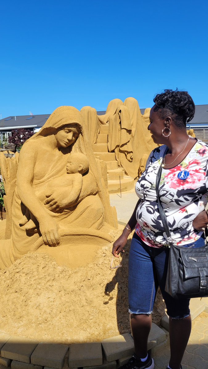 bibekum's tweet image. "Life is just like a potter's clay. It gets shaped by our own hands." (Tanuja Srivastava) I was there at the sculpture festival in Hundsted Havn, Denmark 🇩🇰