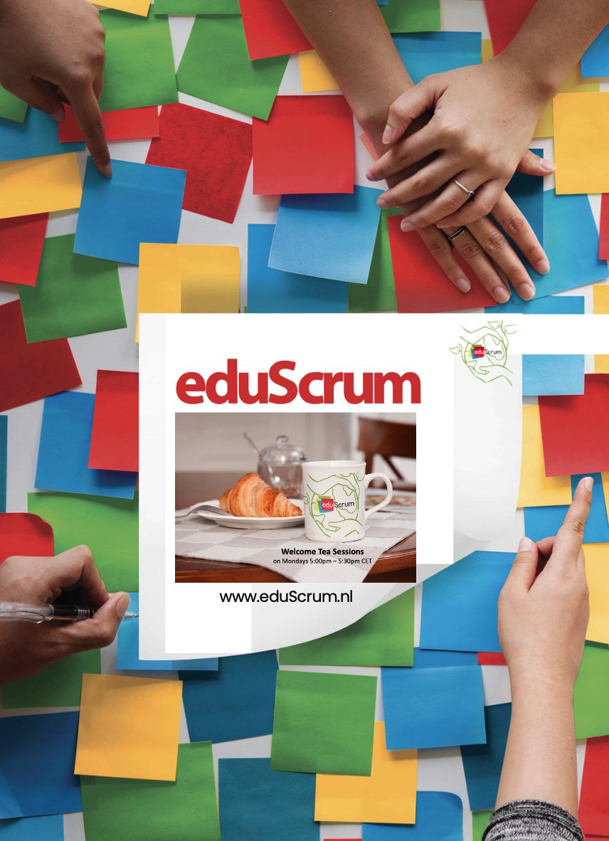 eduScrum WELCOME TEA SESSIONS

Every Monday from 5:00 - 5:30 pm CET

HOW STUDENTS want to learn?
Curious and do you have Questions? Send an email at info@eduScrum.nl or join our Weekly Welcome Tea Sessions: art2beagile.getlearnworlds.com/blog/welcome-t…

Our Zoom link: us02web.zoom.us/j/3758882818