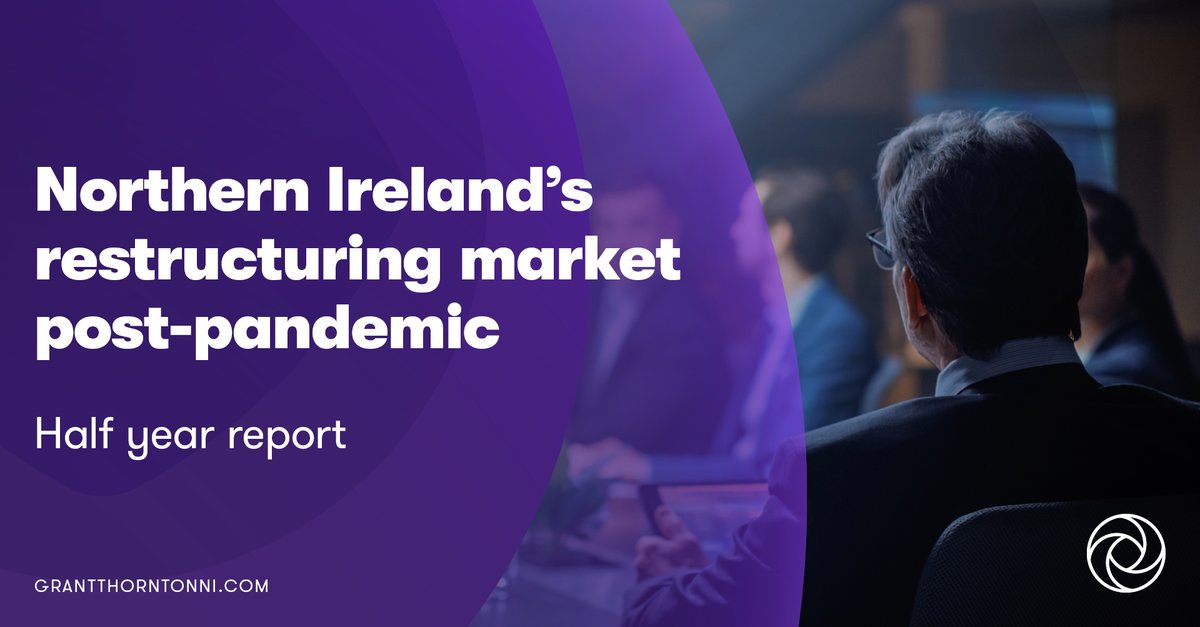 The Corporate Insolvency Statistics for NI show 17 corporate insolvencies in June, an increase in 13% from 2023. 

Gareth Latimer, has taken a look back at the restructuring market activity this year in our latest Belfast Telegraph column.

Read more: grantthorntonni.com/insights/artic…