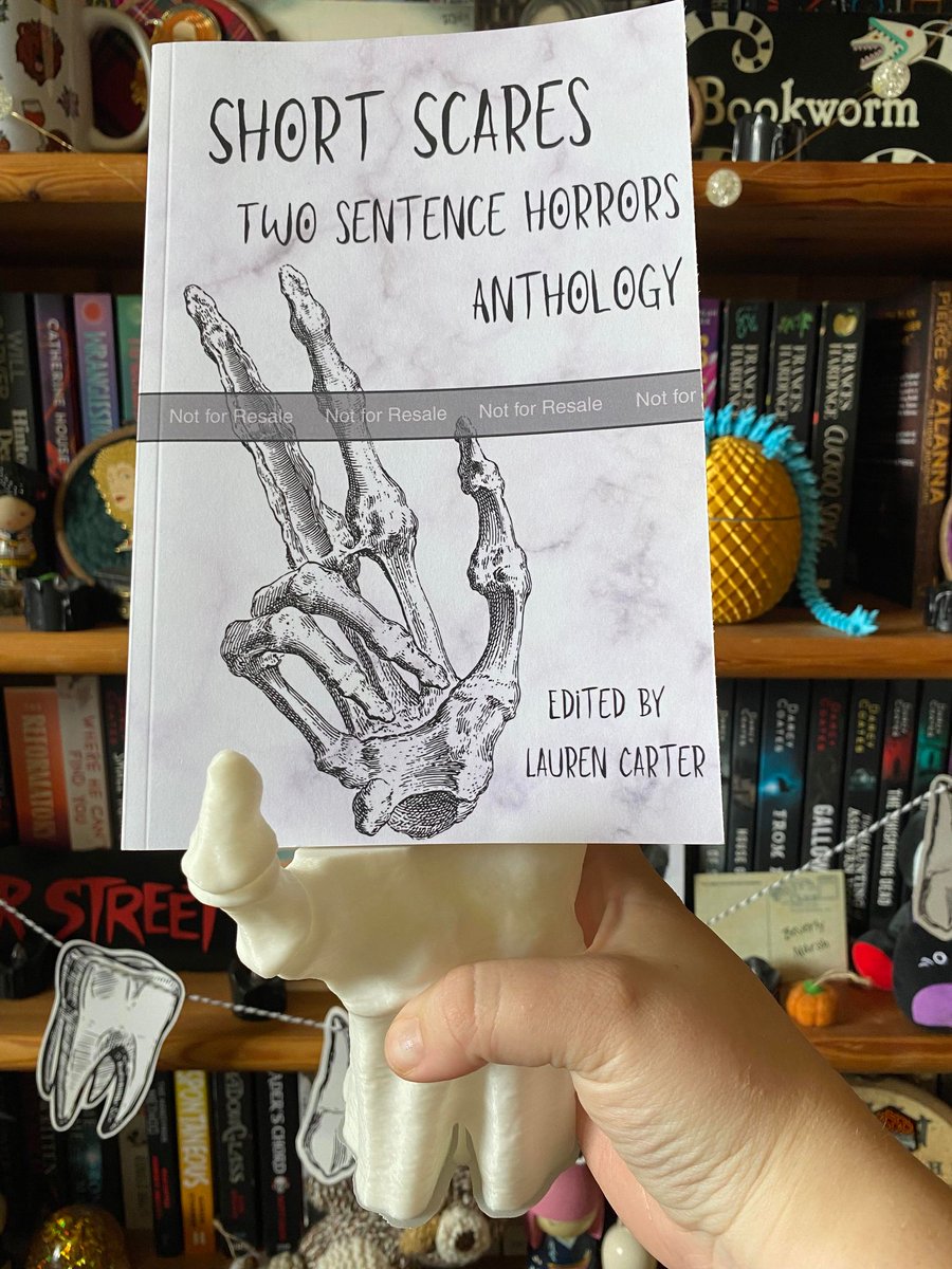 writerlcarter's tweet image. 🦴OUT NOW! SHORT SCARES: TWO SENTENCE HORRORS ANTHOLOGY 🦴

Featuring 69 stories!

All royalties go to Mind 

mybook.to/shortscares

Add to GR: goodreads.com/book/show/1846…