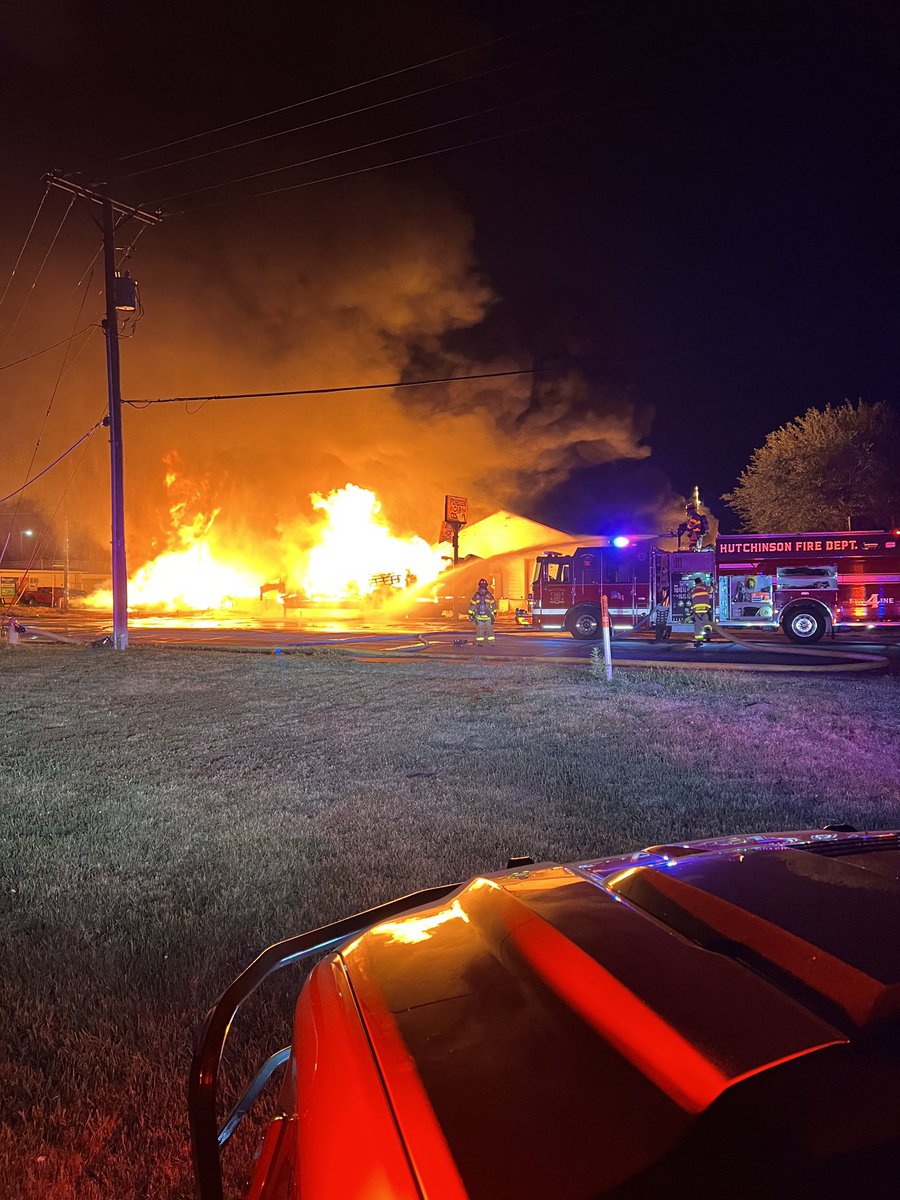 HFD working a large fire on E. 4th St. please avoid the area