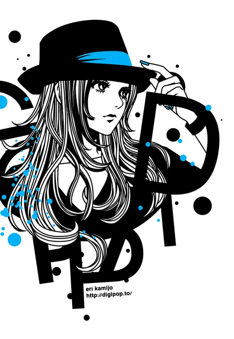 黒多めのイラストも描きます #私はこういう絵師です見た絵師全員参加