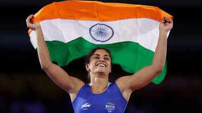 #Olympic Semi Final मे पहुंची बहन #विनेश_फोगाट 
जियो शेरनी✌️✌️✌️✌️ 
<a href="/RLDparty/">Rashtriya Lok Dal</a>