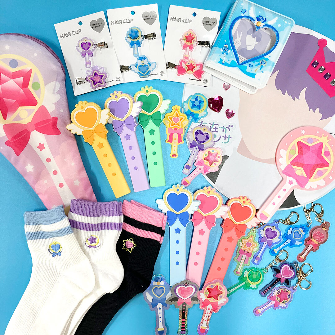 8/9(金)発売🧙✨ 魔法少女シリーズがついに登場👏 ステッキ風の