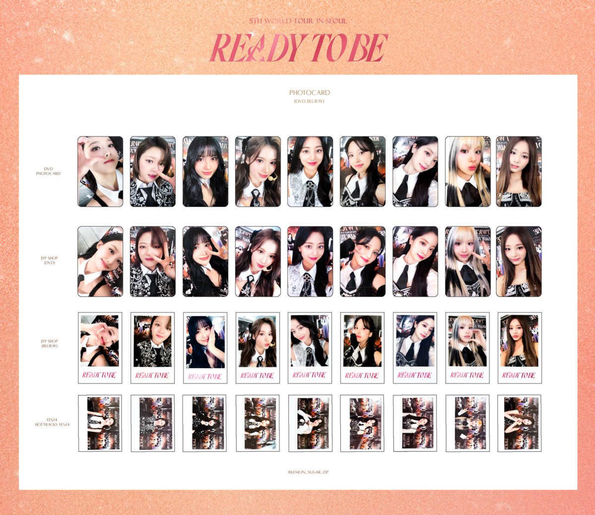 ソウルコン トレカ BE READY DVD TWICE ミナ TO JYP特典