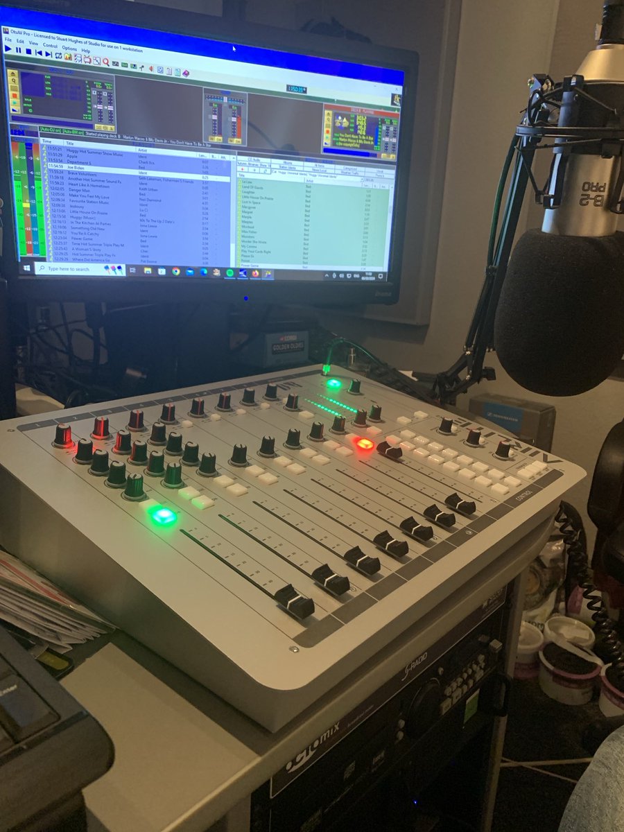 Stuart Hughes (@stuarthughes747) on Twitter photo In the studio laying down the #HotSummerShow for your No.1 Community Radio Station…..That is <a href="/10RadioCIC/">10Radio</a> <a href="/SidValleyRadio/">Sid Valley Radio</a> <a href="/3valleysradio/">Three Valleys Radio 📻⚽️💚</a> <a href="/GwinSandsRadio/">Goodwin Sands Radio</a> In the studio laying down the #HotSummerShow for your No.1 Community Radio Station…..That is <a href="/10RadioCIC/">10Radio</a> <a href="/SidValleyRadio/">Sid Valley Radio</a> <a href="/3valleysradio/">Three Valleys Radio 📻⚽️💚</a> <a href="/GwinSandsRadio/">Goodwin Sands Radio</a>