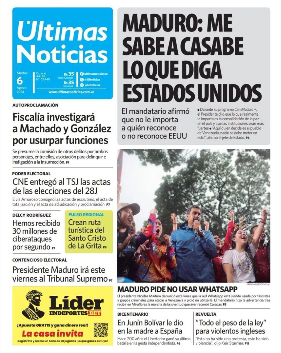 Buen día!

Epa Nosotros venceremos ✊🇻🇪