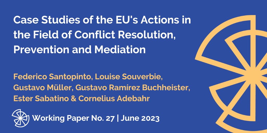 ENGAGE (@engage_europe) on Twitter photo In this paper, experts assess the EU's ability to implement integrated external action in conflict resolution, prevention & mediation.
<a href="/FedeSantop/">Federico Santopinto</a>, @gustavogmuller, <a href="/Ester_Sab1/">Ester Sabatino</a> et al. analyse how the Union is perceived by other parties in 🇽🇰, 🇸🇴, 🇮🇷 & 🇨🇴
engage-eu.eu/wp27 In this paper, experts assess the EU's ability to implement integrated external action in conflict resolution, prevention & mediation.
<a href="/FedeSantop/">Federico Santopinto</a>, @gustavogmuller, <a href="/Ester_Sab1/">Ester Sabatino</a> et al. analyse how the Union is perceived by other parties in 🇽🇰, 🇸🇴, 🇮🇷 & 🇨🇴
engage-eu.eu/wp27