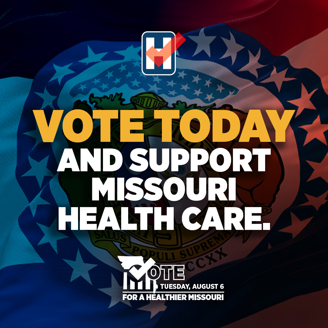 🗳 Polls are open! Go make your voice heard! There's a lot at stake for Missouri health care today in Missouri's primary elections.

📌 Learn more about candidates who support Missouri health care: web.mhanet.com/advocacy/2024-…

📍 Polls are open until 7 p.m.