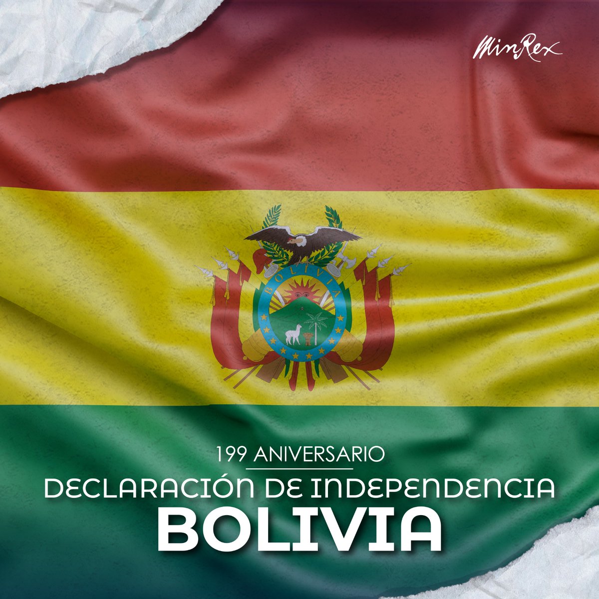 BrunoRguezP's tweet photo. Nos unimos a las celebraciones por el 199 aniversario de la Declaración de Independencia de #Bolivia.

Calurosas felicitaciones al Gobierno y Pueblo de esa hermana nación. Toda nuestra solidaridad y apoyo a sus autoridades. https://t.co/LskOVd1RBI