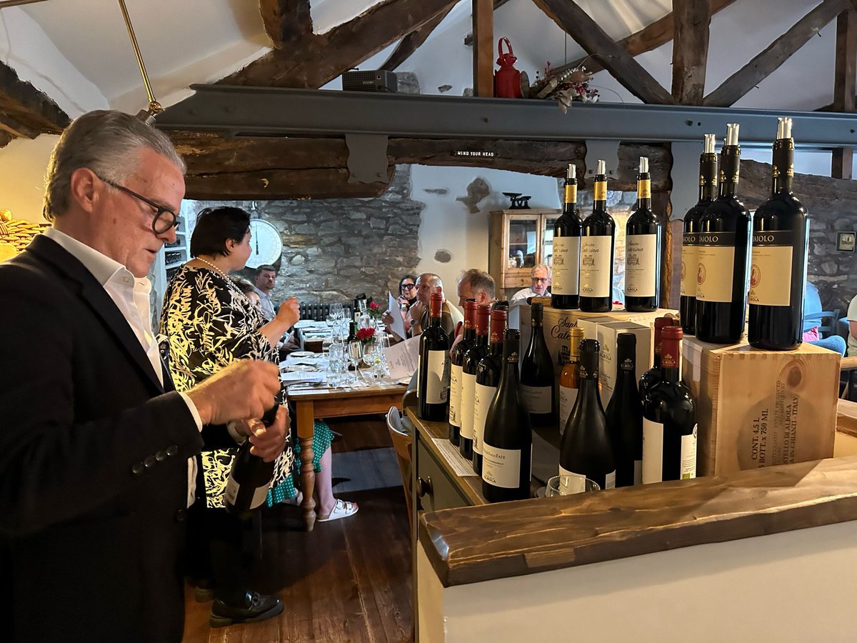 WINE SHOWCASE
Thursday, 8th August: 6.30pm - £55 pp
Discover Italy from the vineyard to the glass 

There are just a couple of tables left for the Wine Showcase as part of the #RibbleValleyTastefest and @Clitheroefood festival

Booking &amp; details at buff.ly/3Kb1Tah