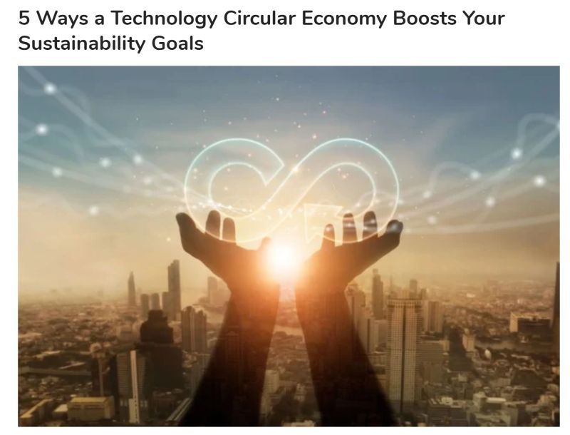 Environmental awareness is growing among high-tech retailers, OEMs, and manufacturers, and with it, a keen focus on addressing e-waste contributions.

bit.ly/49hda2K 

#TechReturnsReCommerce #reverselogistics #circulareconomy #sustainability