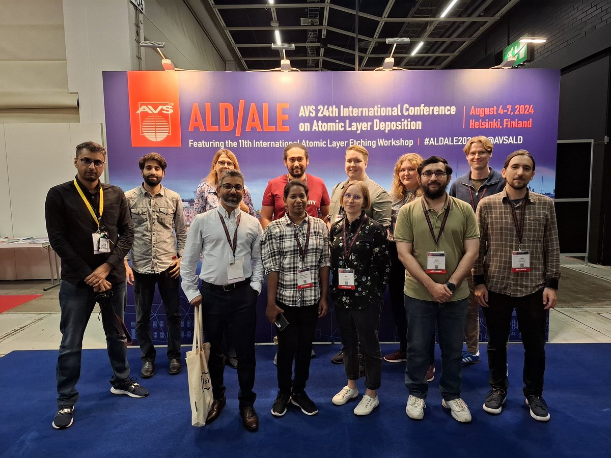 Maarit's lab at #ALDALE2024 #AaltoChem