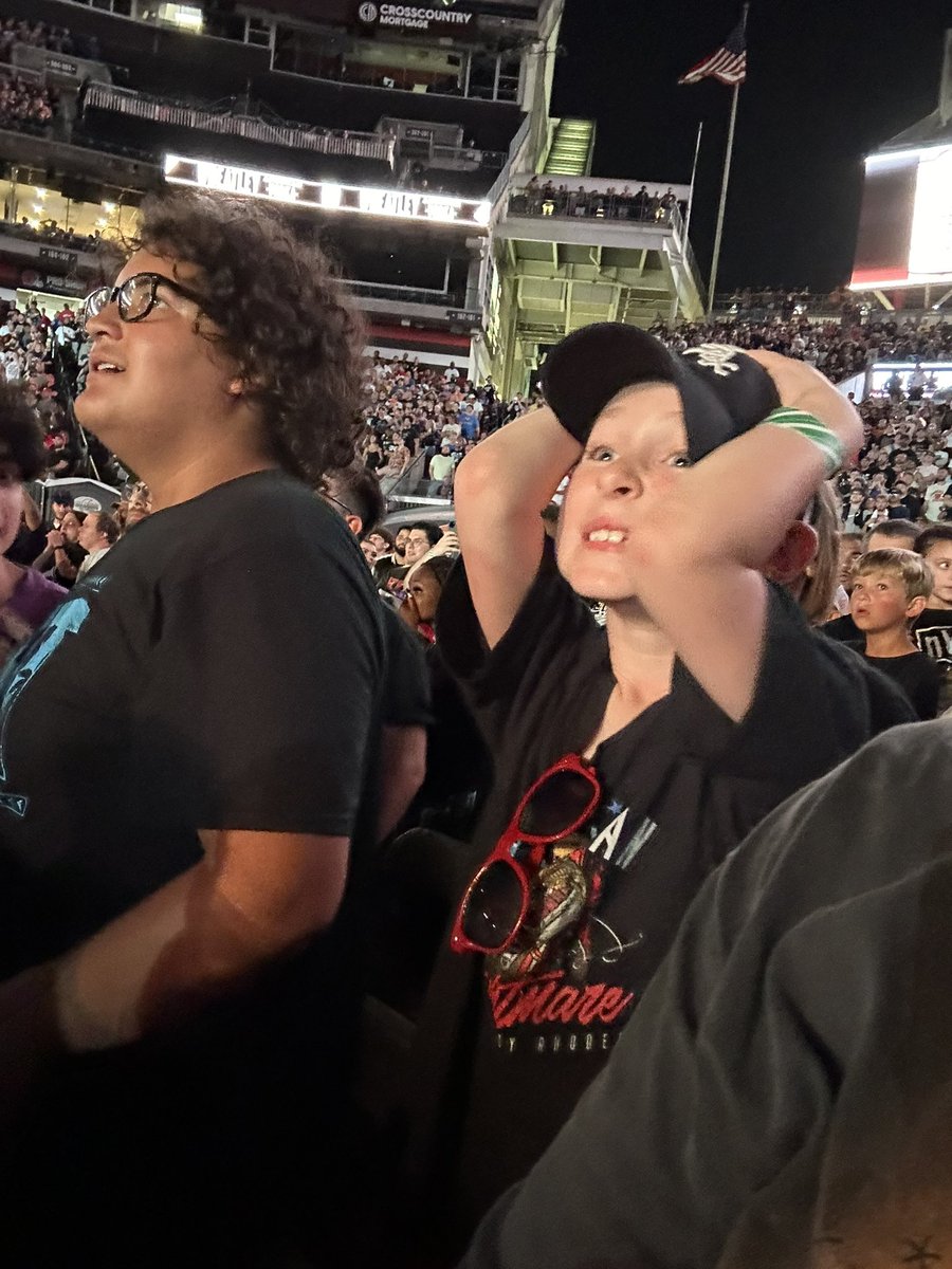 ezordani's tweet photo. @CodyRhodes @WWE @Browns_Stadium Talk about energy, check out a short peak of my dude’s emotional journey in the last part of the main event. The video is even better. Thanks for putting on a great night and even better experience ya’ll! https://t.co/ofpzqwvCT2