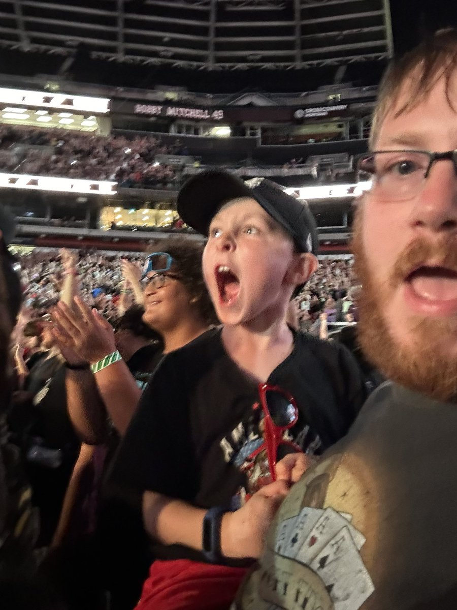 ezordani's tweet photo. @CodyRhodes @WWE @Browns_Stadium Talk about energy, check out a short peak of my dude’s emotional journey in the last part of the main event. The video is even better. Thanks for putting on a great night and even better experience ya’ll! https://t.co/ofpzqwvCT2