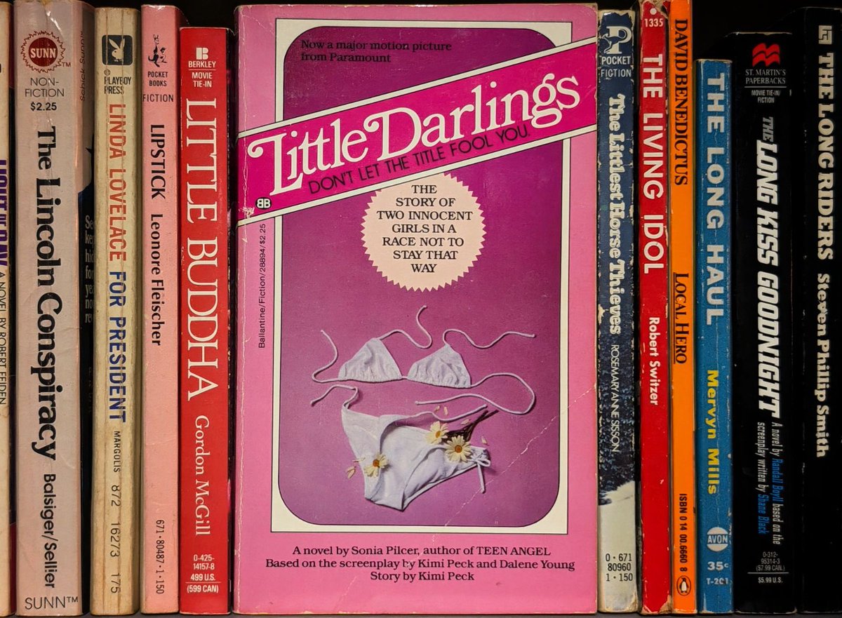 TiedInFilm's tweet photo. LITTLE DARLINGS 
Written by Sonia Pilcer https://t.co/ZwSTClkP8E