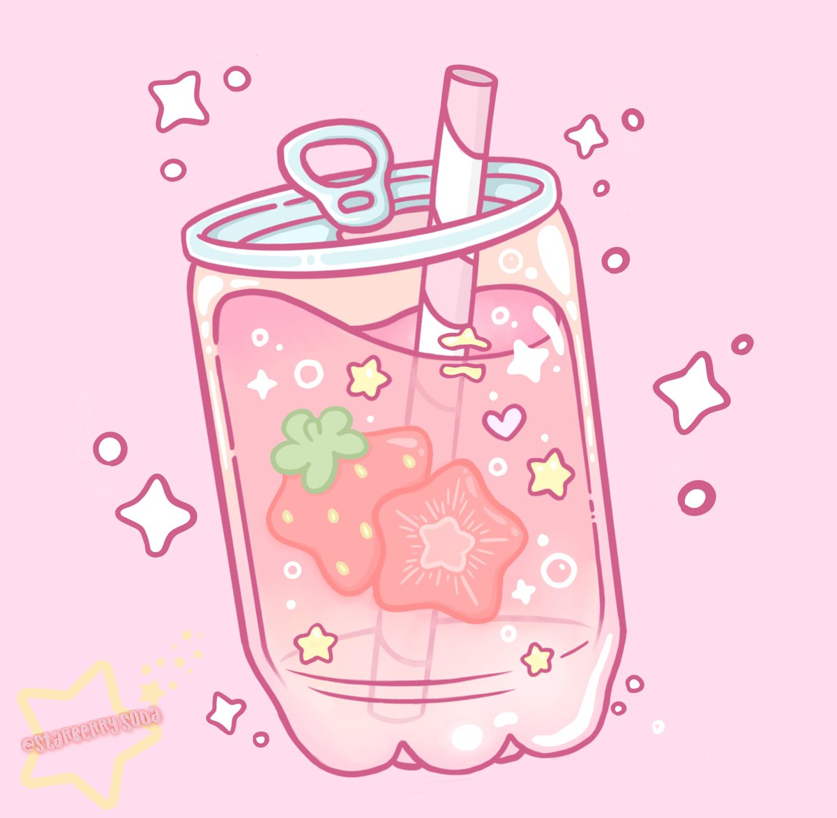 Starberry_Soda_'s tweet photo. I created this logo for my Twitch channel and I'm planning on making it a sticker!
Should I drop it when I reach affiliate? I have a big suprise planned but I'm thinkin I should throw this cutie in there too!
#art #streamlabsmerch #stickers https://t.co/DaP5HC8V2n