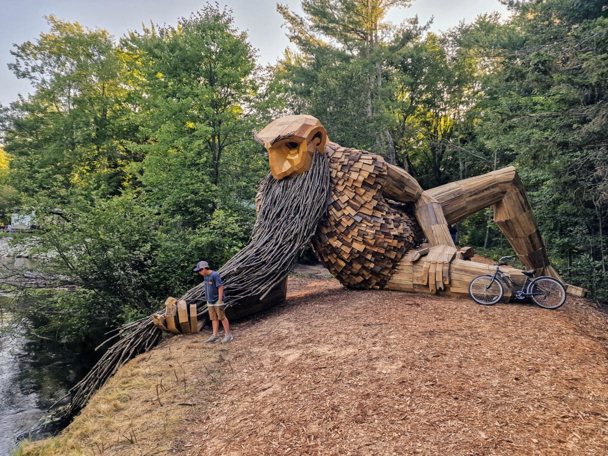 New Tosa park will get Wisconsin's first Thomas Dambo troll sculpture dlvr.it/TBZRJy