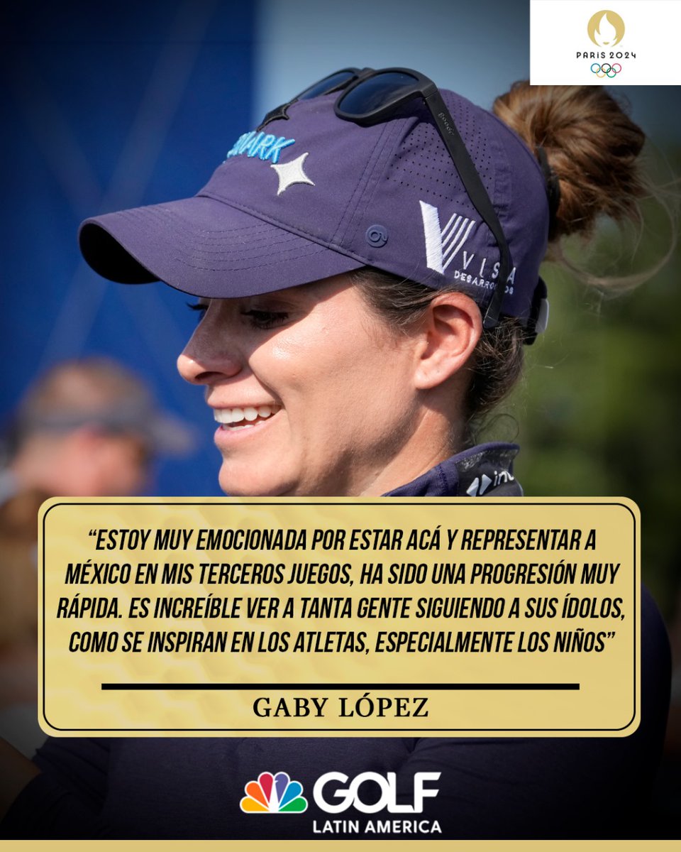 Golf Channel LA (@golfchannella) on Twitter photo Una experiencia inolvidable y única. 😍⛳️
<a href="/MariaFassi0/">maria fassi</a> y <a href="/GabyLopezGOLF/">Gaby Lopez</a> no esconden su emoción y orgullo por representar a México en <a href="/Paris2024/">Paris 2024</a>. 🇲🇽🗣👇🏻 Una experiencia inolvidable y única. 😍⛳️
<a href="/MariaFassi0/">maria fassi</a> y <a href="/GabyLopezGOLF/">Gaby Lopez</a> no esconden su emoción y orgullo por representar a México en <a href="/Paris2024/">Paris 2024</a>. 🇲🇽🗣👇🏻
