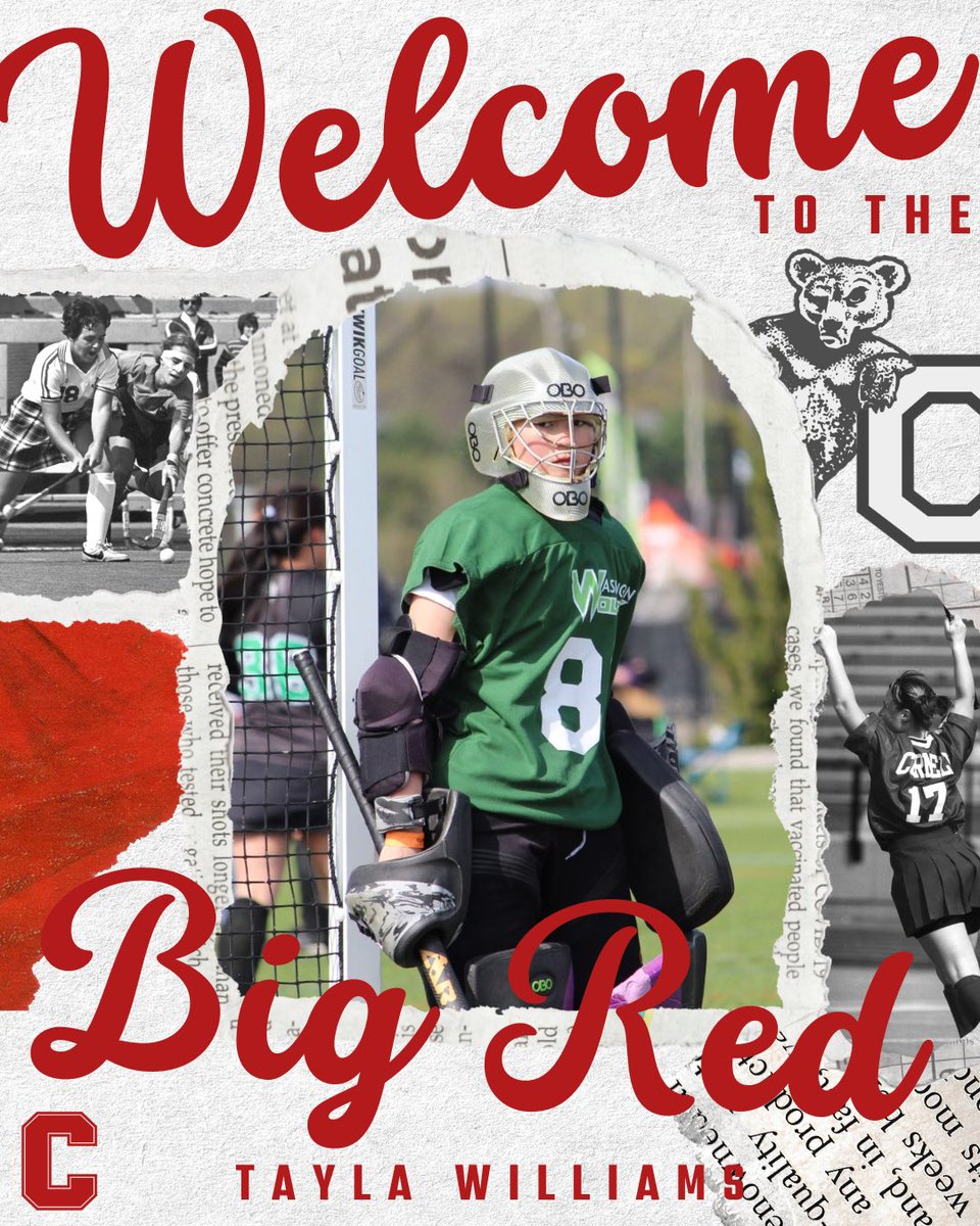 Welcome to the Big Red family, Tayla! 🏑❤️

♦️ #88
♦️ Goalkeeper
♦️ Kensington, MD
♦️Stone Ridge School of the Sacred Heart

#YELLCORNELL
