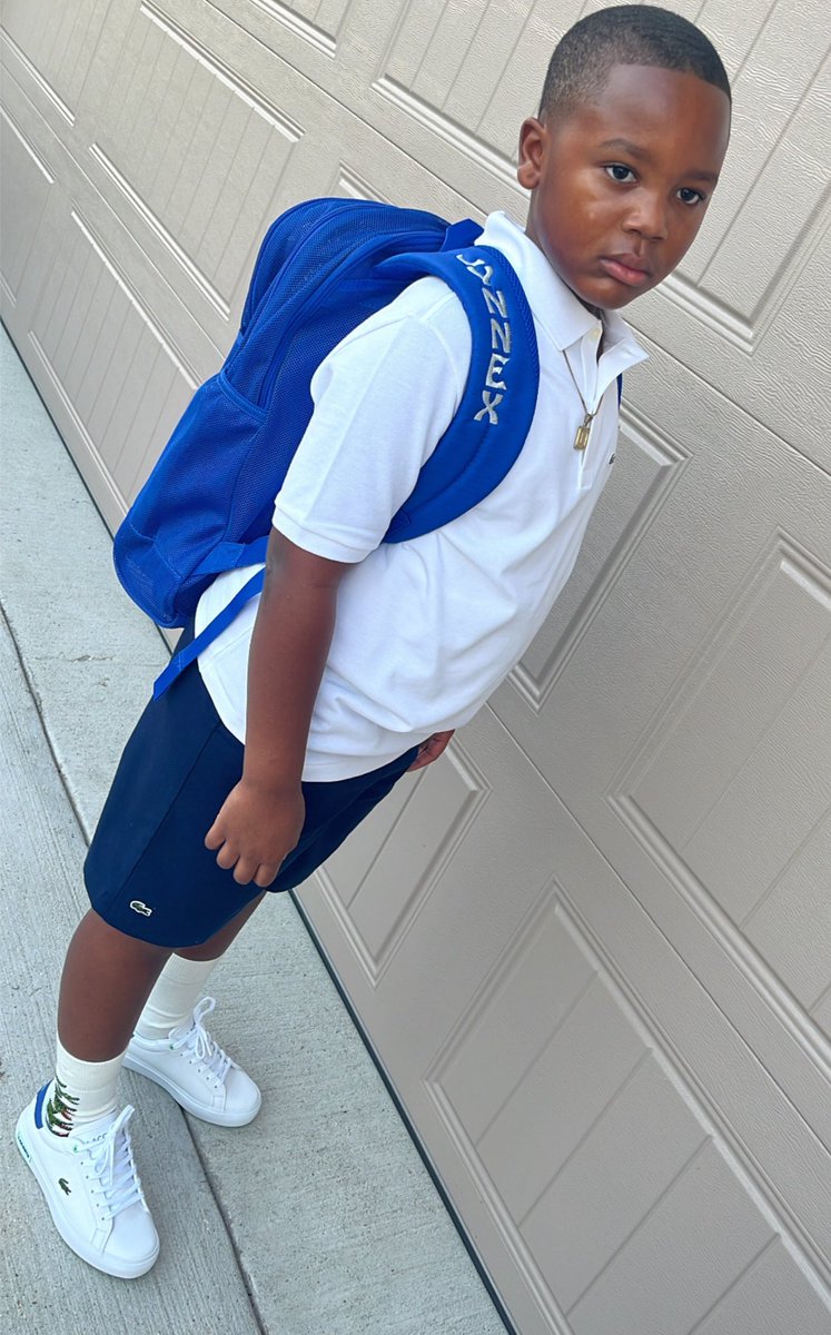 cntCEEme_'s tweet photo. WhaddddUp 2️⃣nd Grade?!?!?! #FirstDayOf2️⃣ndGrade #FirstDayDrip #BigLynnex #BigJoseph #FlyKid #CoolKid 💙⭐️🚌✏️🖍️📖🖇️📓📚 https://t.co/M9tDIPSiDJ