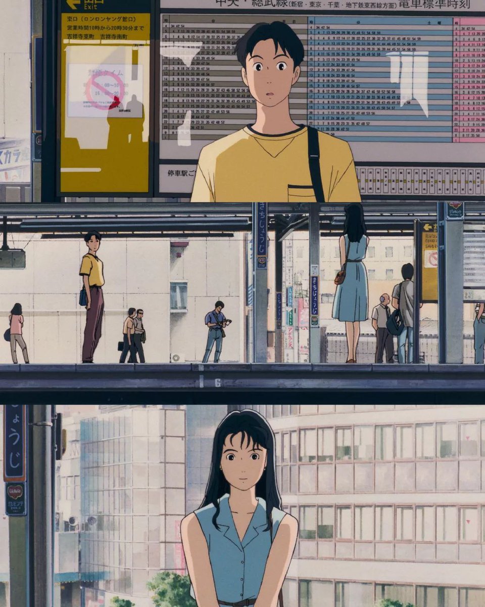 anime_'s tweet photo. Ocean Waves (1993) https://t.co/BPU7eIvZ06