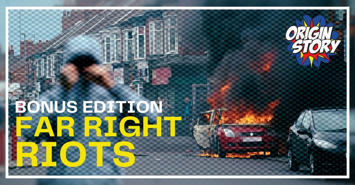 🚨 BONUS EDITION 🚨 What triggered #UKRiots2024? And how did the fiction of “two-tier policing” go from extremists to broadcasters in a couple of days? <a href="/Dorianlynskey/">Dorian Lynskey</a> and <a href="/IanDunt/">Ian Dunt</a> explore the crisis. 
Listen everywhere 🎧listen.podmasters.uk/OS2408riots?at…