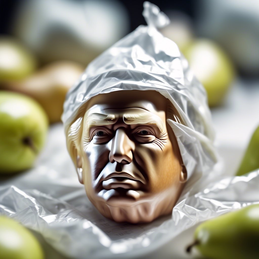 Wrapped Trump tweet media