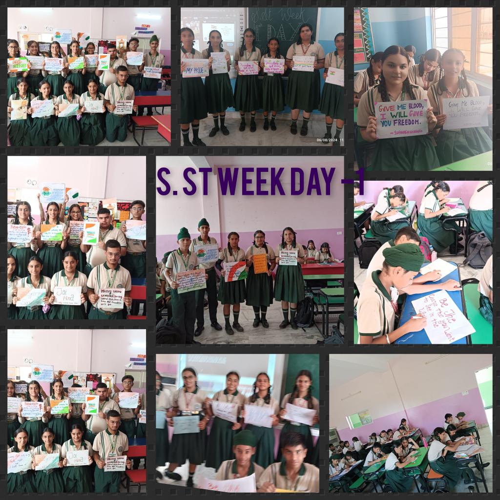 STS world school, celebrate S. St week day -1 activity slogan writing. 
<a href="/STSWSRAJGOMAL/">S.T.S. World School (Official)</a> <a href="/JuanaTech/">Juana Technologies</a> <a href="/Prabhjo60556013/">Prabhjot Gill</a> <a href="/Microsoft365/">Microsoft 365</a> <a href="/SDG2030/">SDG2030</a>