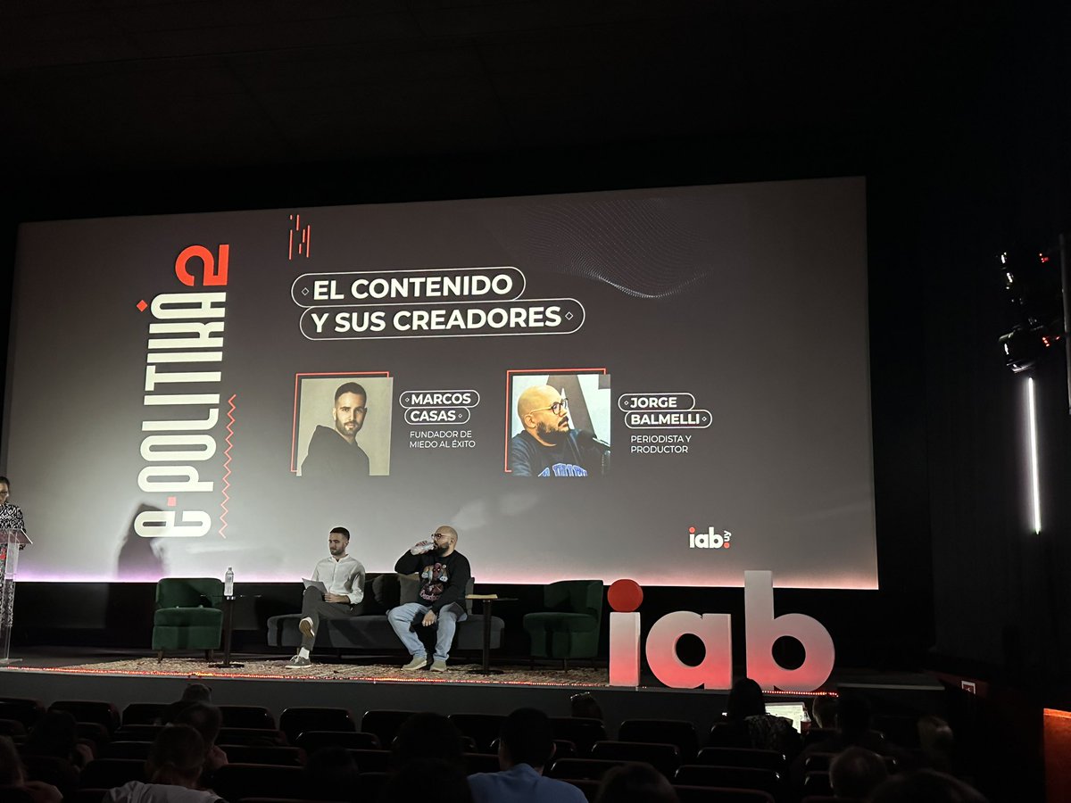 natalia moris (@nataliamoris) on Twitter photo De nuevo un impecable evento de <a href="/iaburuguay/">IAB Uruguay</a> #IABmarketingpoliticodigital #IABPolitika !! De nuevo un impecable evento de <a href="/iaburuguay/">IAB Uruguay</a> #IABmarketingpoliticodigital #IABPolitika !!