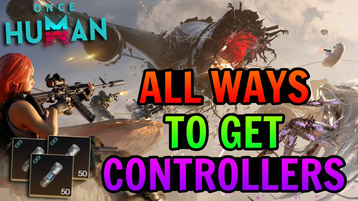 MrInvinn's tweet image. Today I have shared with you All Ways To Get Controllers in once Human.

Watch it here: youtu.be/VUXcBzpPnaA

#OnceHuman #OnceHumanGame