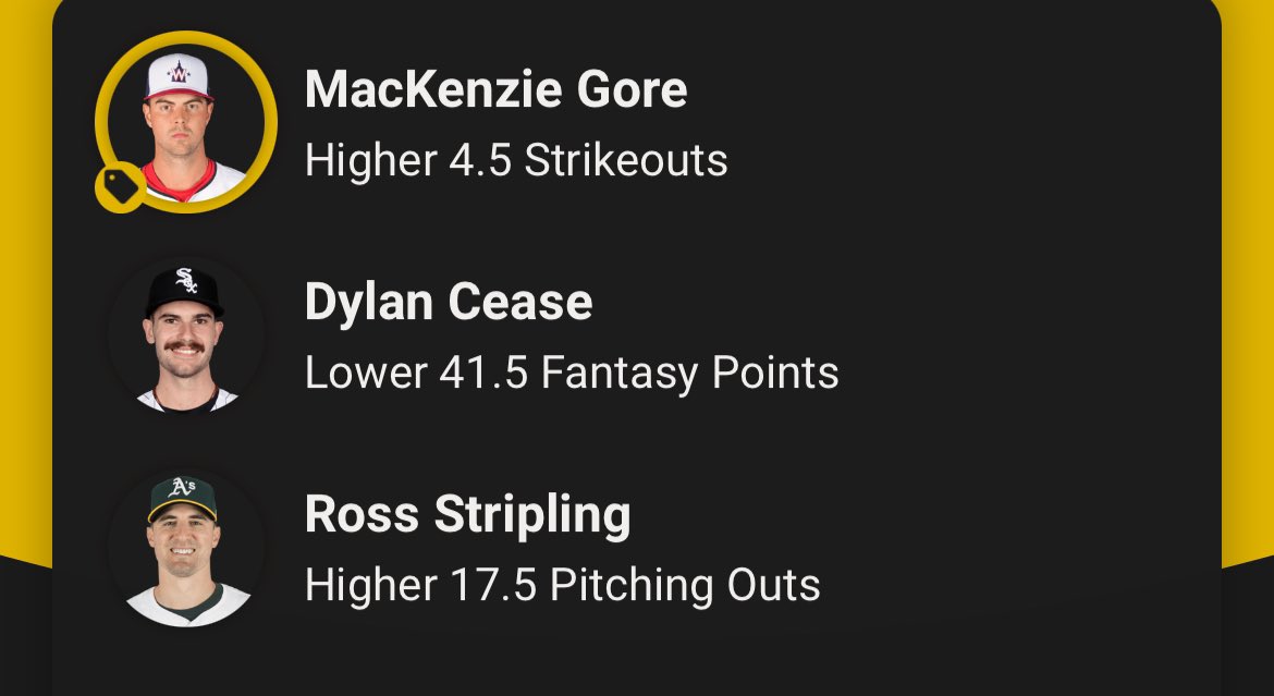 Gore Discount is the best! #UnderdogFantasy #DFS