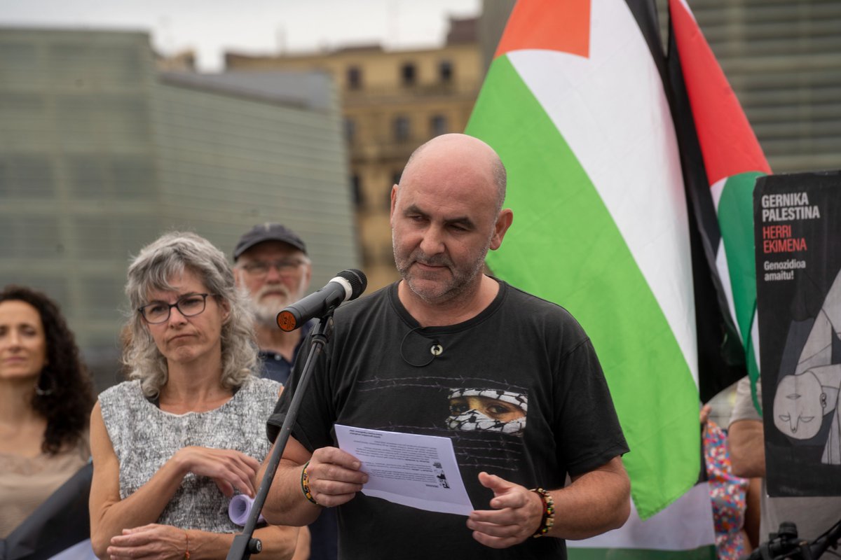 🇵🇸ᴇʟᴋᴀʀᴛᴀsᴜɴ ᴀᴋᴛɪʙᴏᴀ / DONOSTIAN
1⃣Antolakuntzari, eta zehazki UCI Word Tourri, genozidioa eteten ez den bitartean, ez dezala onartu @IsraelPremTech  taldea bere frogetan, eta zehazkiago, Donostiako Klasikotik kanpo uztea eskatzen diogu.