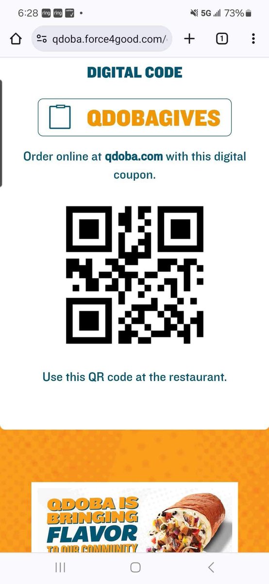 nation_fb's tweet photo. Who wants some Qdoba? Tomorrow, Wednesday, August 7 from 4pm- 8pm, 25% of the sales proceeds from the east-side location will go to Warrior Football! Go Warriors! https://t.co/RLEh8bnbbN