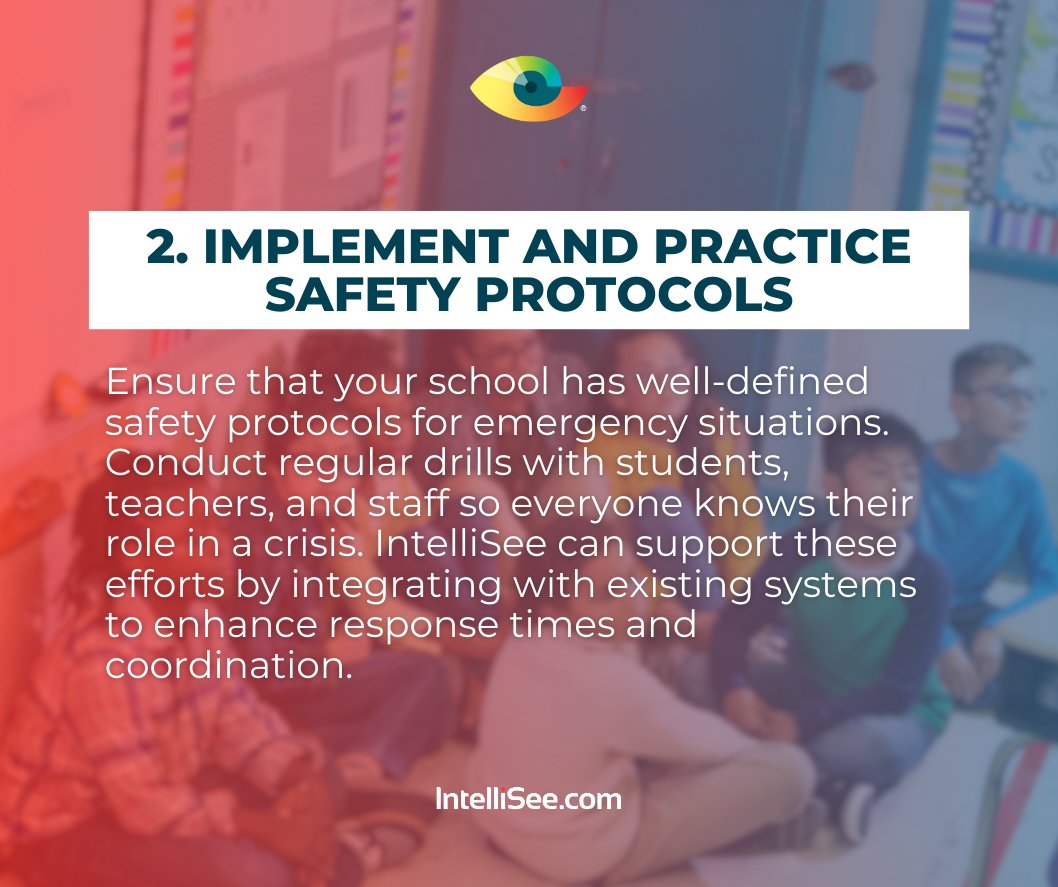 IntelliSeeAI's tweet image. As students return to school, ensuring their safety is our top priority. Discover IntelliSee’s essential tips for preparing and protecting against potential threats, including school shooter scenarios. hubs.la/Q02KfBHv0
#BackToSchool #SchoolSafety #IntelliSee #SafetyTips