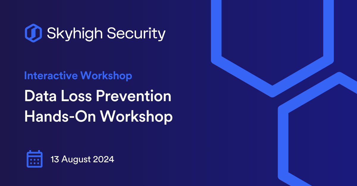 🔒 Join us for our next DLP Workshop and sharpen your IT security skills during this interactive session. Master EDM &amp; IDM to prevent data breaches and protect sensitive info. Sign up today: bit.ly/3WOk4ce