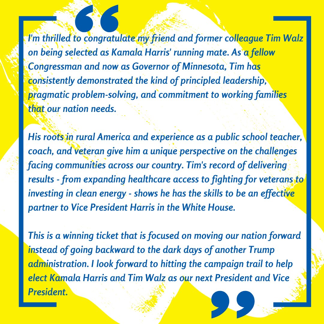 Time to get to work. #HarrisWalz2024