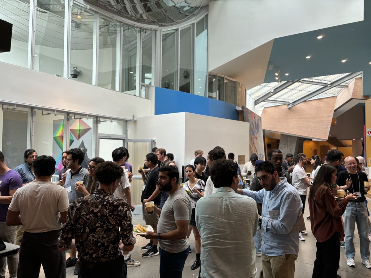 iaifi_news's tweet photo. Love the echo-y buzz of #IAIFISummerSchool students chatting over coffee in the Stata Center in the morning. https://t.co/Fw5txORWhB
