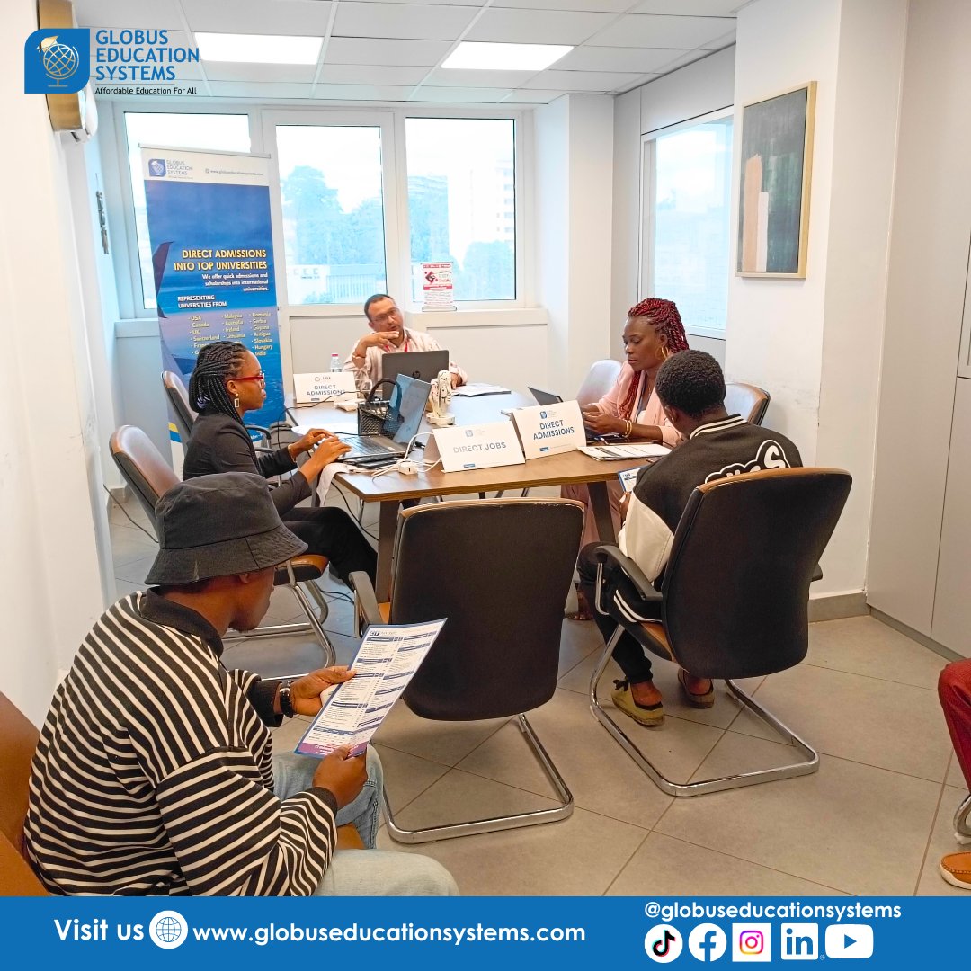 GlobusSystems's tweet photo. Day 2 Recap of our Direct Recruitment &amp; Admission event is sizzling in Bamenda and Yaoundé! Don't miss the chance to study and work abroad🎓🌎. https://t.co/ZWssYaOkfr